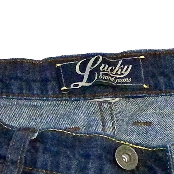 Lucky Brand Jeans Womens Sz 4 Bootcut Vineland Sweet N Low Blue Denim Embroidery - Picture 7 of 14